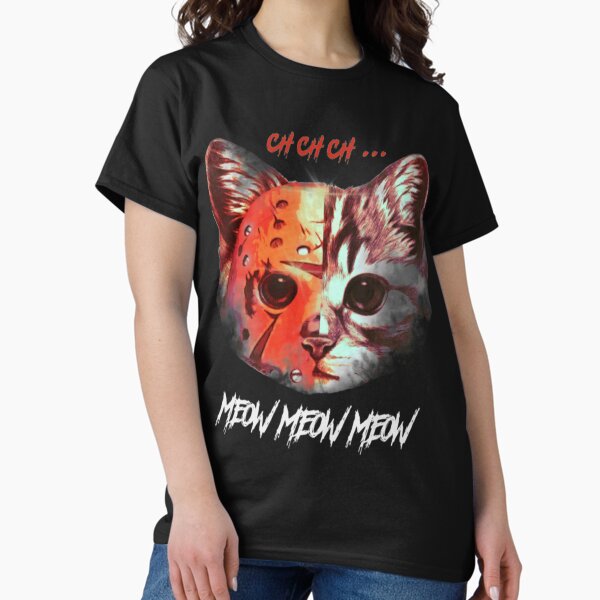 Item preview, Jason Voorhees T-ShirtJason Meowhees designed and sold by VouLaem.