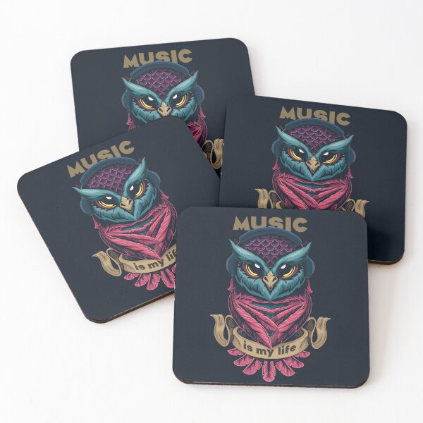 Item preview, The Owl Of Music designed and sold by CAsual-Fashion.