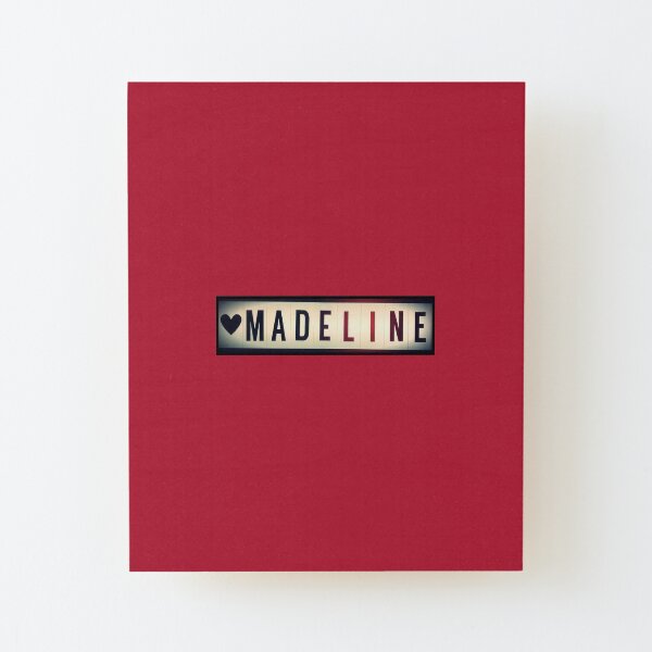 Madeline Wood Mounted Print