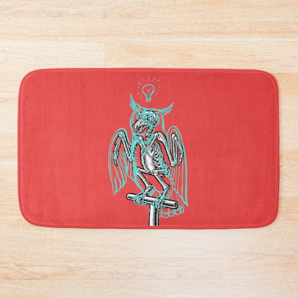 Item preview, Skeleton of an Owl, with ghostly overlay designed and sold by LisaHaney.