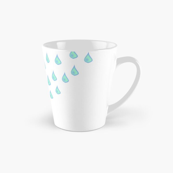 Item preview, Gotas de lluvia verde azulado designed and sold by MOBpubdesign.