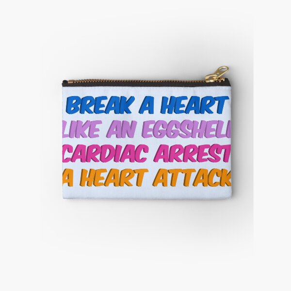 Item preview, Ashnikko Tantrum Break a heart like an egg shell cardiac arrest a heart attack lyrics sticker/magnet designed and sold by Nics-designs.