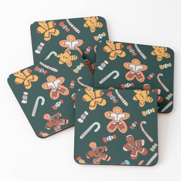 Item preview, Christmas Gingerbread Cookies - Green designed and sold by galleasstudio.