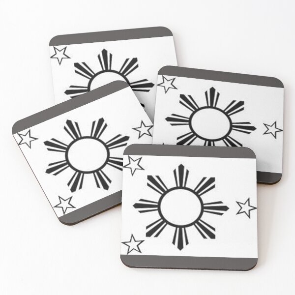 Item preview, 3 Stars and a Sun in a Black and White color. designed and sold by findsbyjune374.