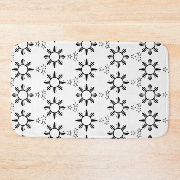 Item preview, 3 Stars and a Sun in a Black and White color. designed and sold by findsbyjune374.
