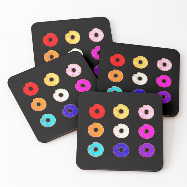 Item preview, Colourful donuts  designed and sold by Black22Shhsh.