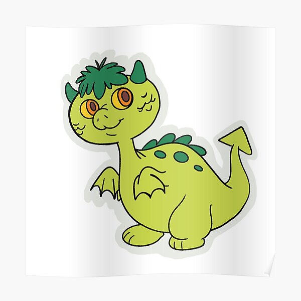 Partidos, el Dragón Grimwood Póster
