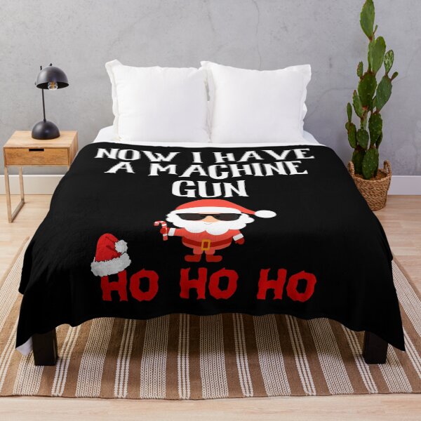 Item preview, Now I Have A Machine Gun Ho Ho Ho designed and sold by The Full Cart.