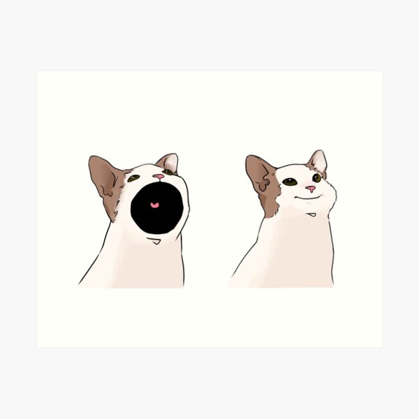 Cat Gif Art Prints for Sale