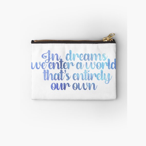 Item preview, In Dreams Dumbledore Quote designed and sold by FreeOrca.