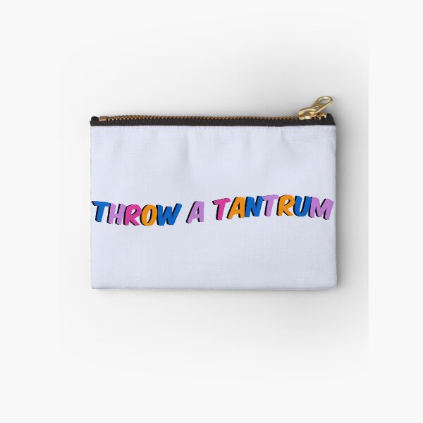 Item preview, Ashnikko Tantrum Throw a tantrum lyrics sticker/magnet designed and sold by Nics-designs.