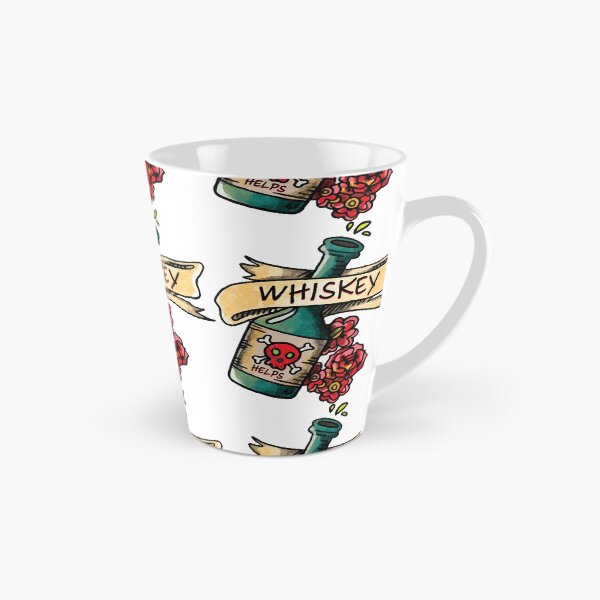 Item preview, Whiskey Helps Tattoo Style designed and sold by Warrior Veteran Clothing.