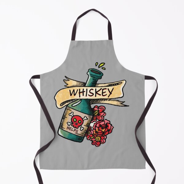 Item preview, Whiskey Helps Tattoo Style designed and sold by Warrior Veteran Clothing.
