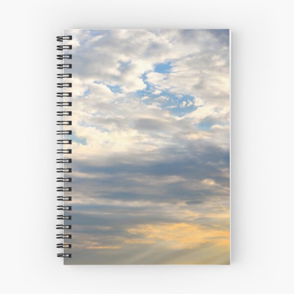 Item preview, Beautiful sky at sunrise with yellow, blue and clouds designed and sold by Susan Sheldon.