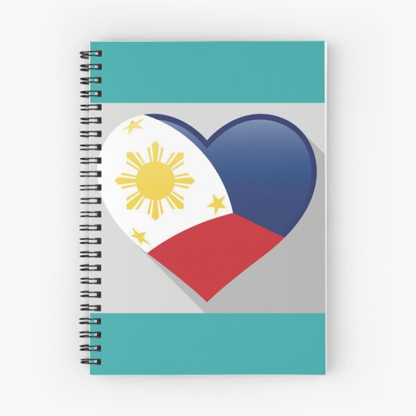 Item preview, The Flag of the Philippines in a Heart-shaped Design  designed and sold by findsbyjune374.