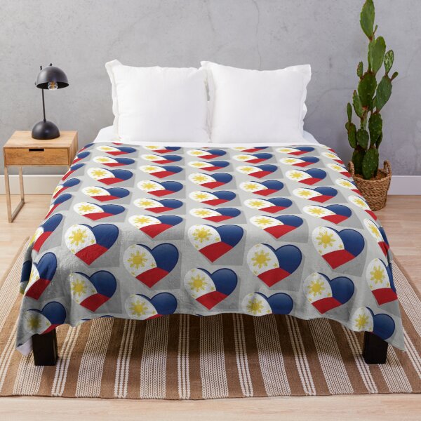 Item preview, The Flag of the Philippines in a Heart-shaped Design  designed and sold by findsbyjune374.