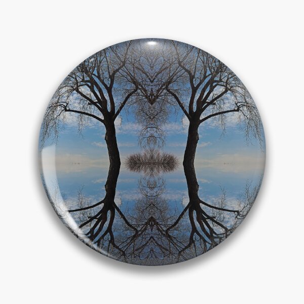 Item preview, Imaginary landscape trees reflections designed and sold by Astralia.
