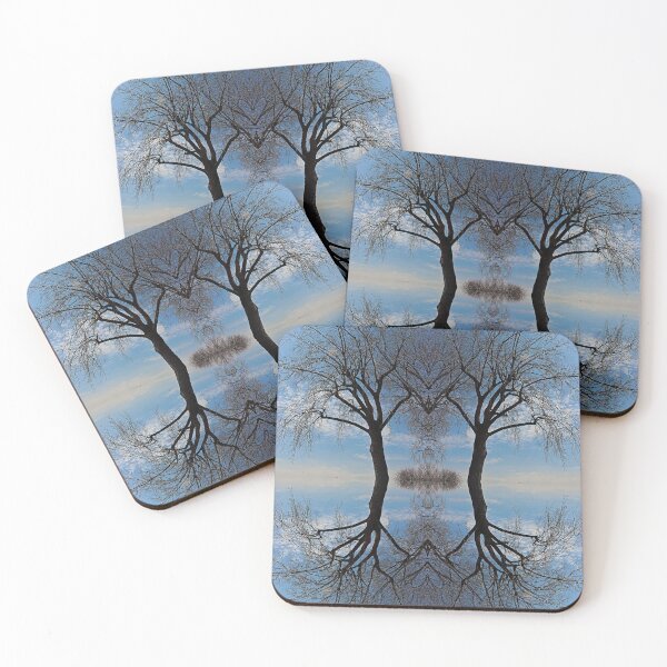 Item preview, Imaginary landscape trees reflections designed and sold by Astralia.