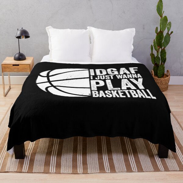 Item preview, IDGAF I Just Wanna Play Basketball designed and sold by findot.