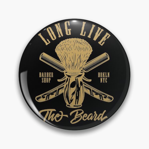 Item preview, Long Live The Beard Barber Shop - Brooklyn, NYC designed and sold by Sinfamous.
