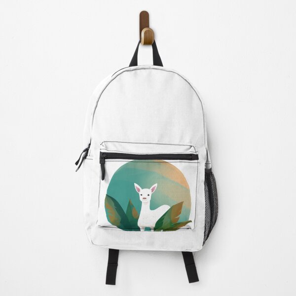 Item preview, White Deer & banana leaves designed and sold by FangsDesign.