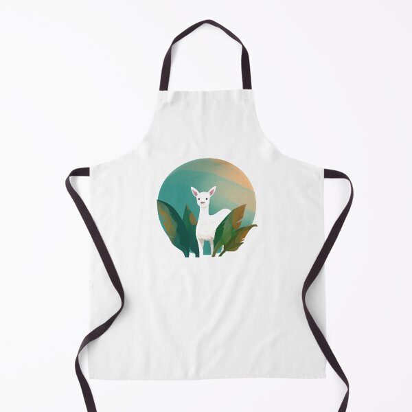 Item preview, White Deer & banana leaves designed and sold by FangsDesign.