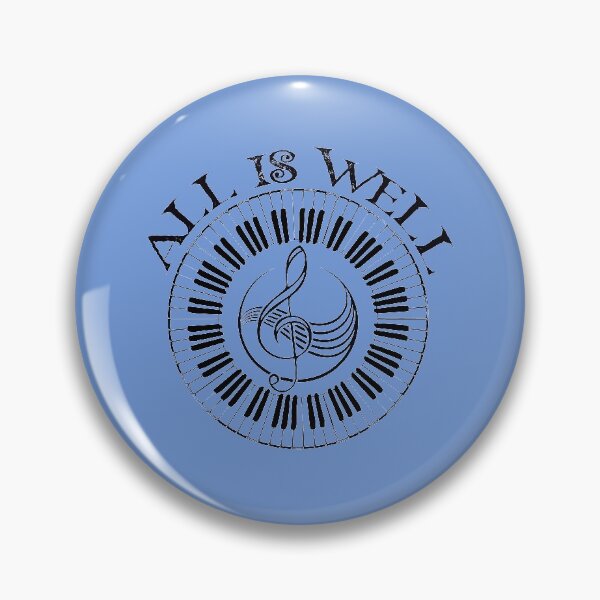 Item preview,  ALL IS WELL Inspirational Piano  designed and sold by OneChange.