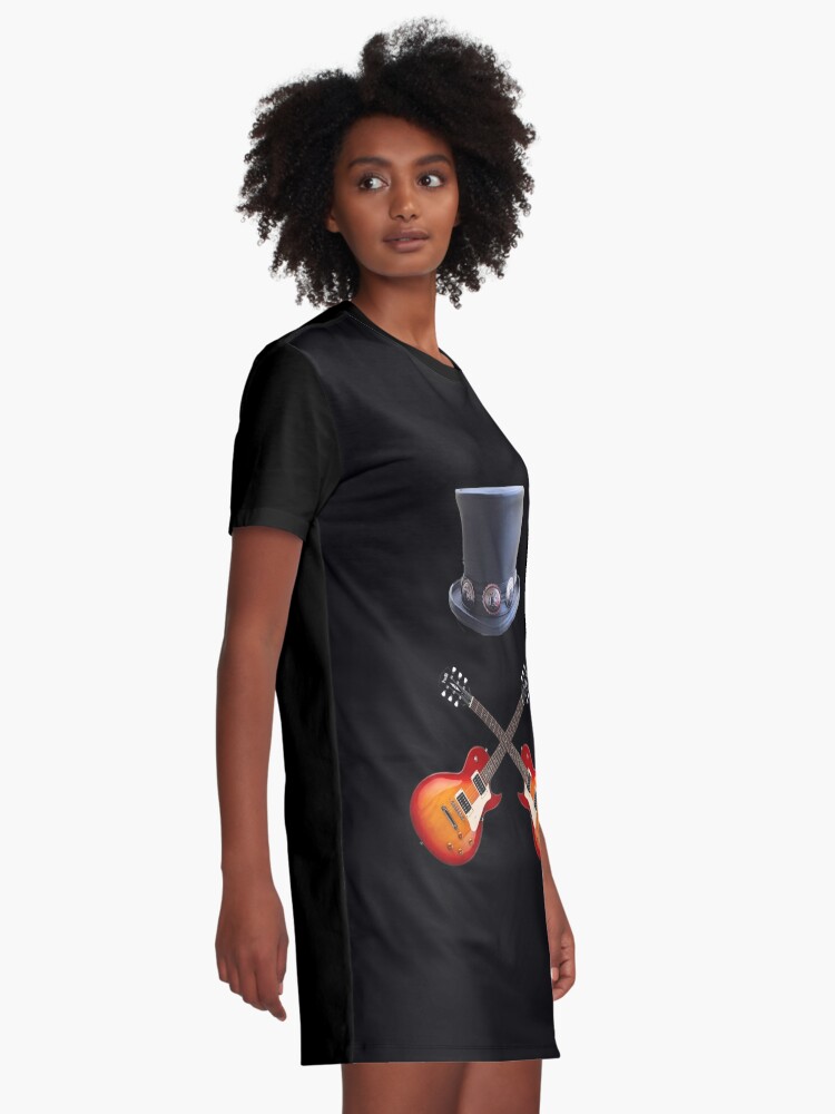 Guns n roses fashion t shirt dress