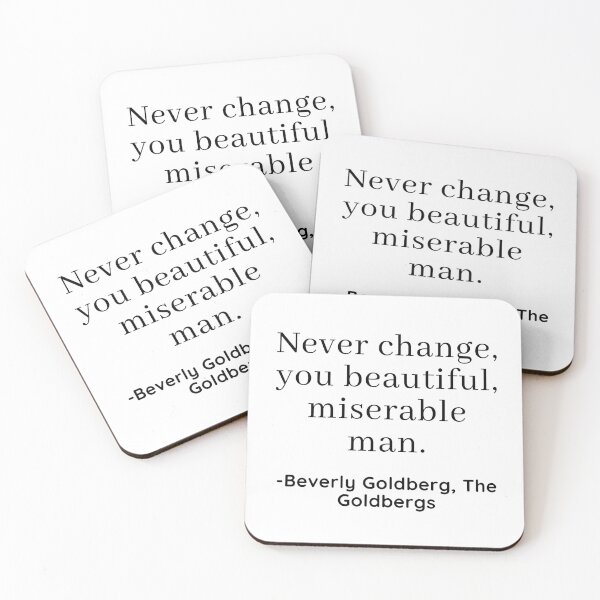 Item preview, The Goldbergs Quote designed and sold by EverythingCore.