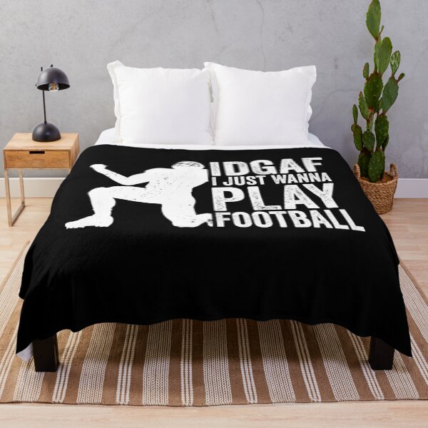 Item preview, IDGAF I Just Wanna Play Football designed and sold by findot.