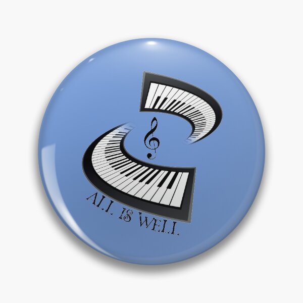Item preview, ALL IS WELL Inspirational Piano  designed and sold by OneChange.