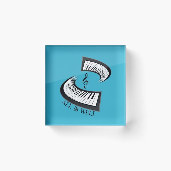 Item preview, ALL IS WELL Inspirational Piano  designed and sold by OneChange.