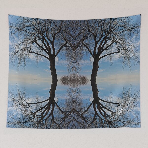 Item preview, Imaginary landscape trees reflections designed and sold by Astralia.