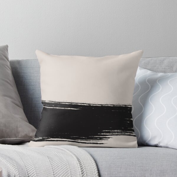 Item preview, Contemporary black brush stroke. Minimalist design. designed and sold by PandaAvenue.