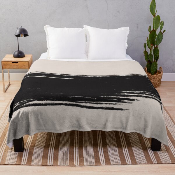Item preview, Contemporary black brush stroke. Minimalist design. designed and sold by PandaAvenue.