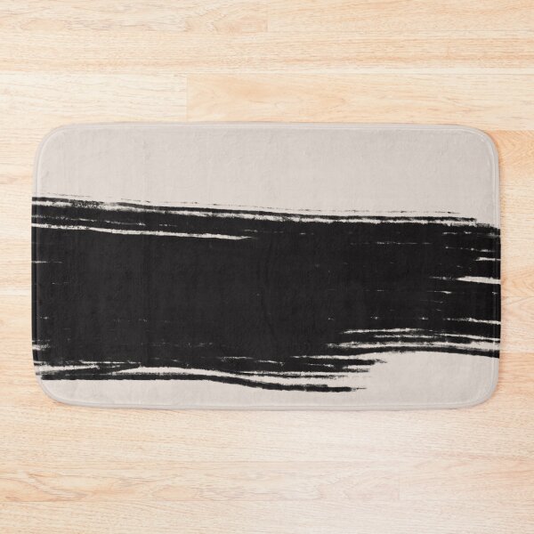 Item preview, Contemporary black brush stroke. Minimalist design. designed and sold by PandaAvenue.