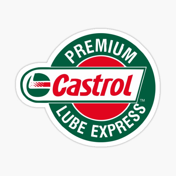 MEILLEUR VENDEUR - Merchandise Castrol Logo Sticker