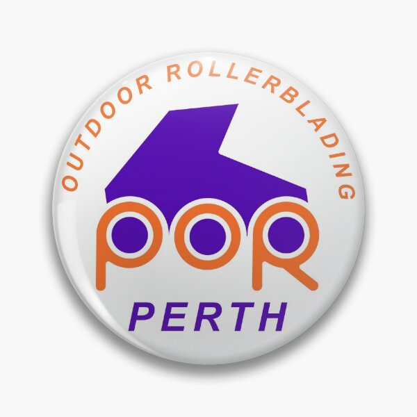 Item preview, The Original Perth Outdoor Rollerblading logo designed and sold by POR-roller.
