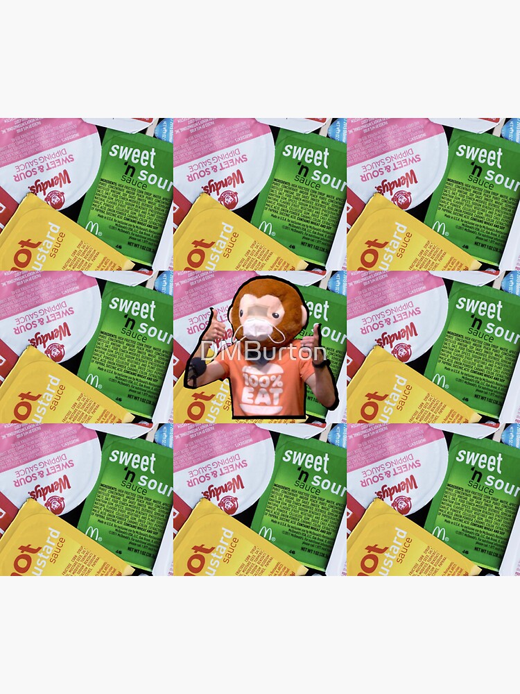 "Sauce Monkey from Face Jam (RoosterTeeth)" Sticker by DMBurton Redbubble