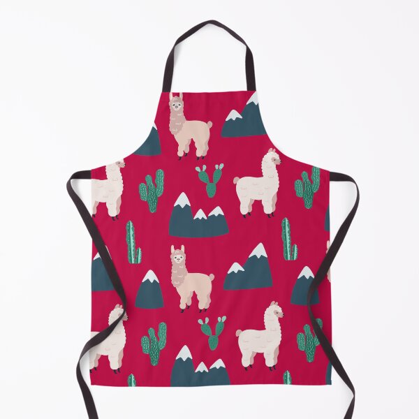 Item preview, Llamas, mountains and cacti designed and sold by Arinom.