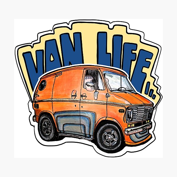 Item preview, "Van Life" designed and sold by Jamlines.