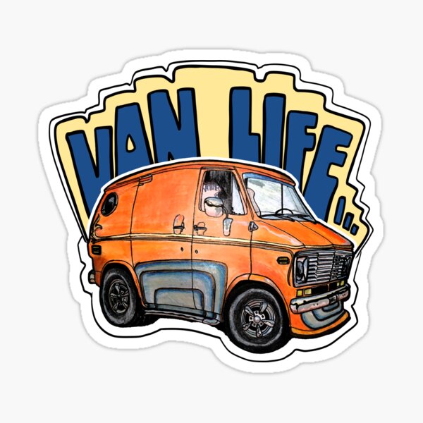 Chevy Van Stickers for Sale Redbubble