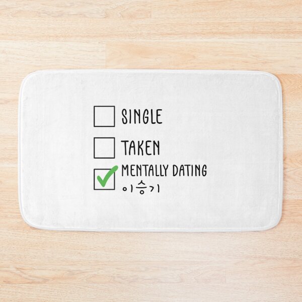 Item preview, Lee Seung-gi - Single, Taken, Mentally dating 이승기 designed and sold by nohstyle.