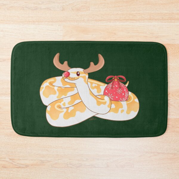 Item preview, Albino ball python, Christmas edition! II designed and sold by anacecilia.
