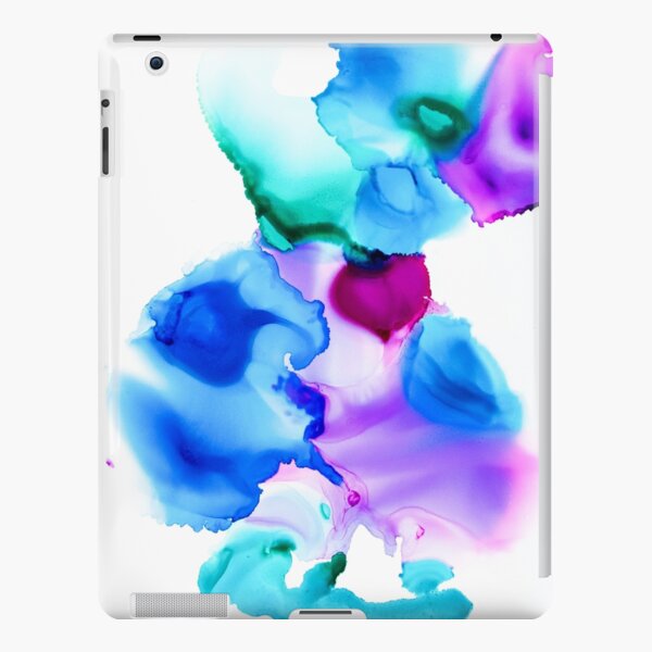 Alcohol Ink Painting - Blues and Purples iPad Snap Case
