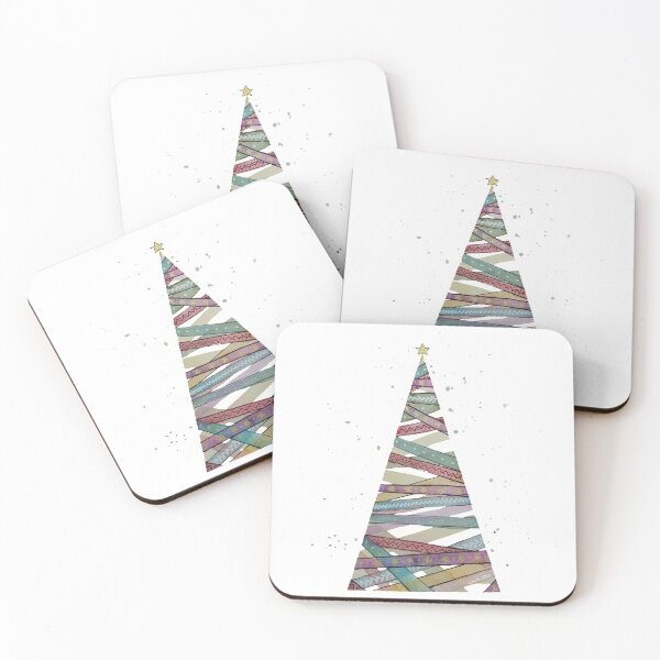 Item preview, Watercolor Washi Tape Christmas Tree designed and sold by Jessfm.