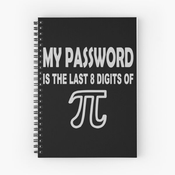 Item preview, Math T-ShirtMy Password Last 8 Digits of Pi designed and sold by VouLaem.