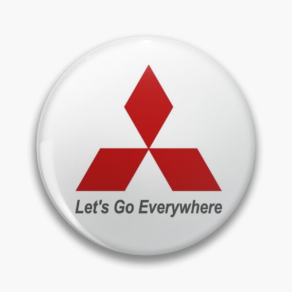 Item preview, Let's Go Everywhere Mitsubishi 3 Diamonds designed and sold by arkantero.