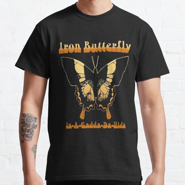 iron butterfly t shirt