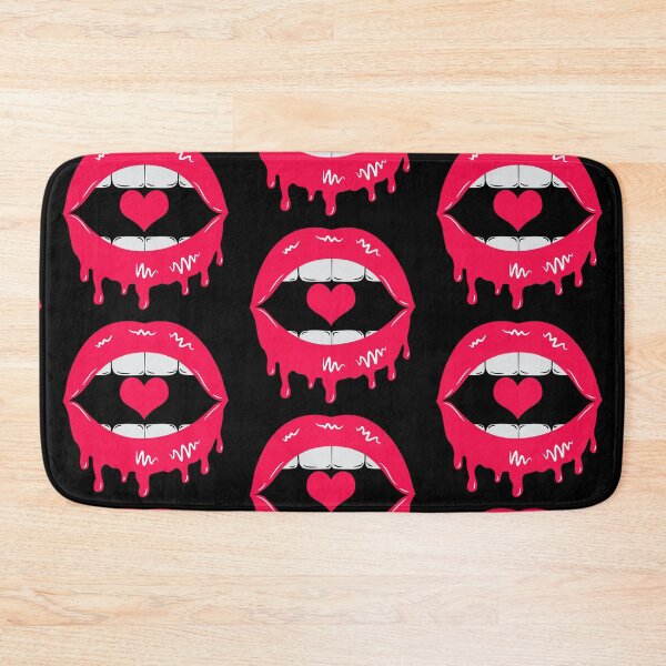 Item preview, Dripping Lips Pink Color designed and sold by MisPuHoney.